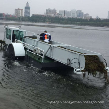 Brand New Designed Aquatic Water Hyacinth Weed Harvester Boat for sale